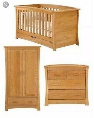 mamas and papas ocean cot bed mattress size